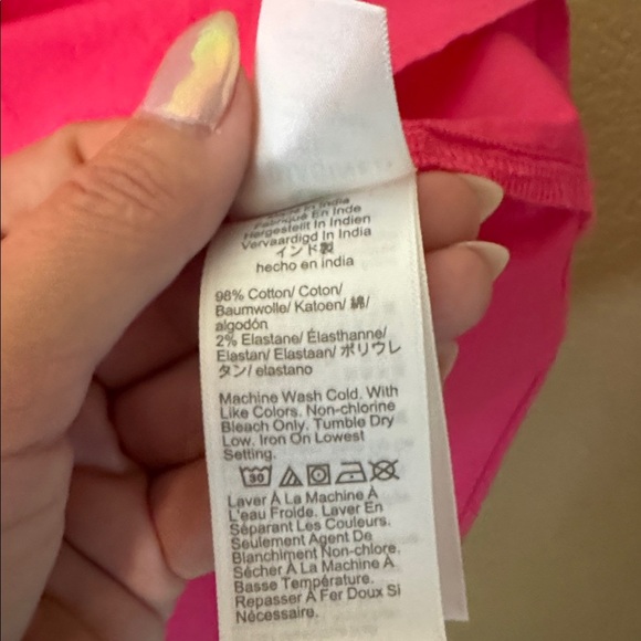 J. Crew Pink Ruffle V Neck Tank Blouse Top Career Sz Medium - Picture 4 of 4